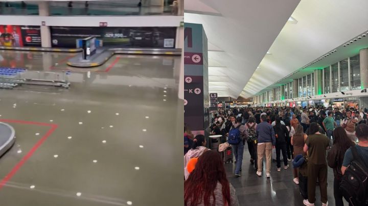 Aeropuerto de la Ciudad de México reanuda operaciones tras fuertes lluvias e inundaciones