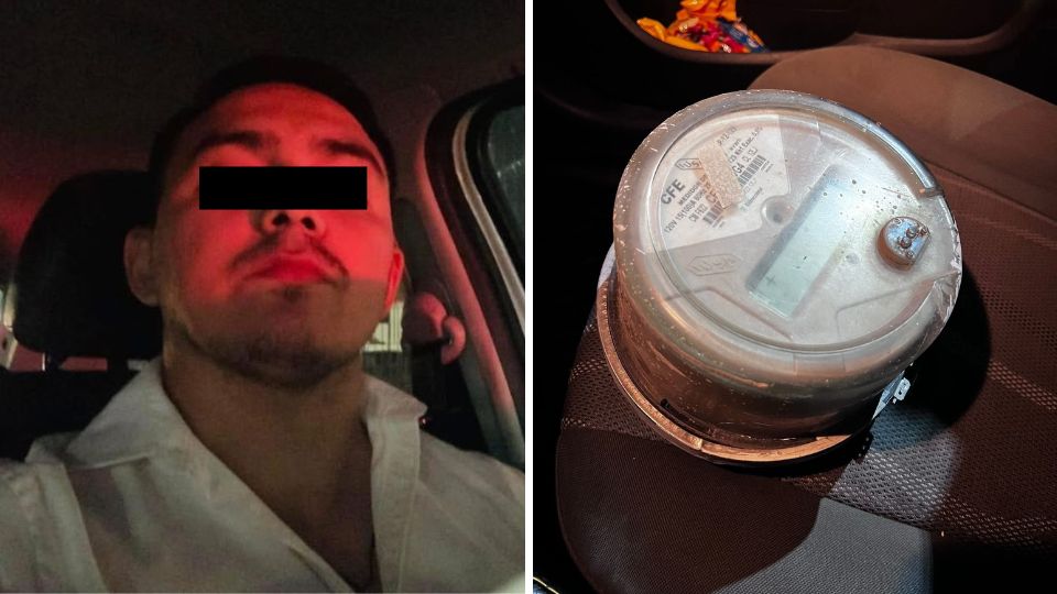 Conductor de app responsable de presuntamente robar medidor de luz en Santa Catarina