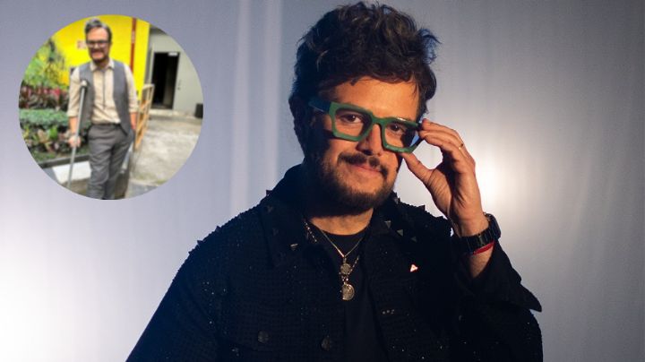 Aleks Syntek sufre accidente en su casa, ¿Qué le pasó?