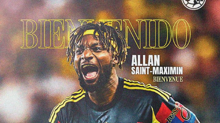 ‘Mucho estilo’: América hace oficial el fichaje de Allan Saint-Maximin