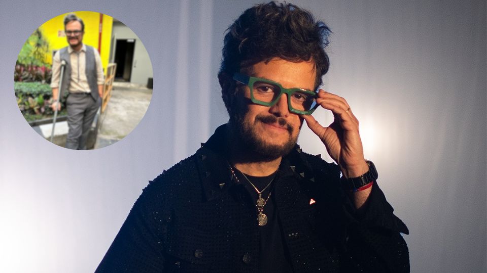 Aleks Syntek sufre accidente en su casa, ¿Qué le pasó?