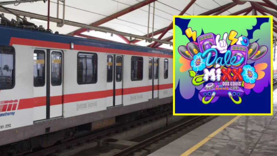 Metro de Monterrey.