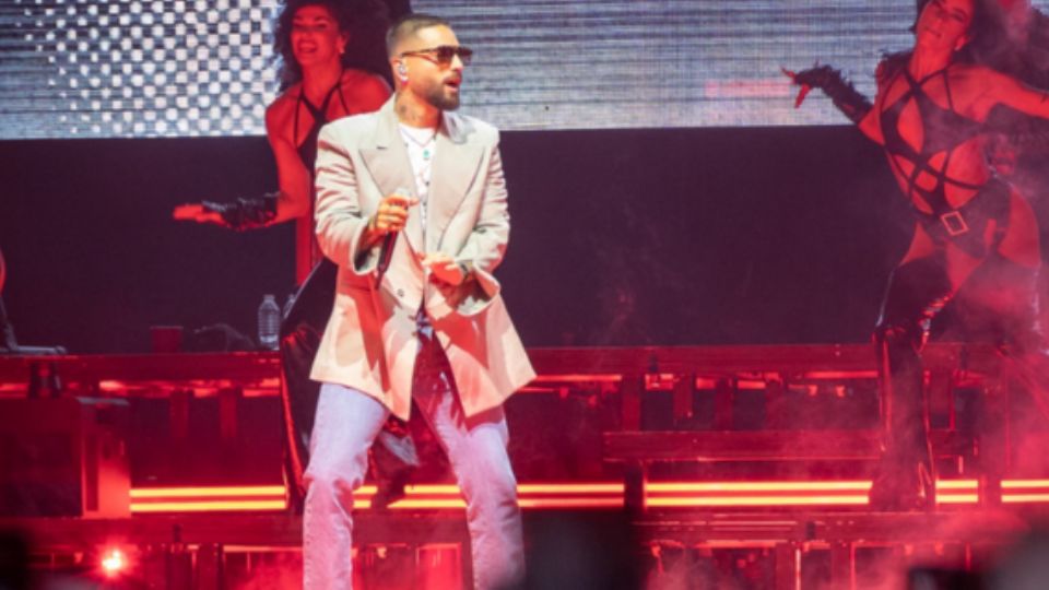 Maluma en Monterrey.