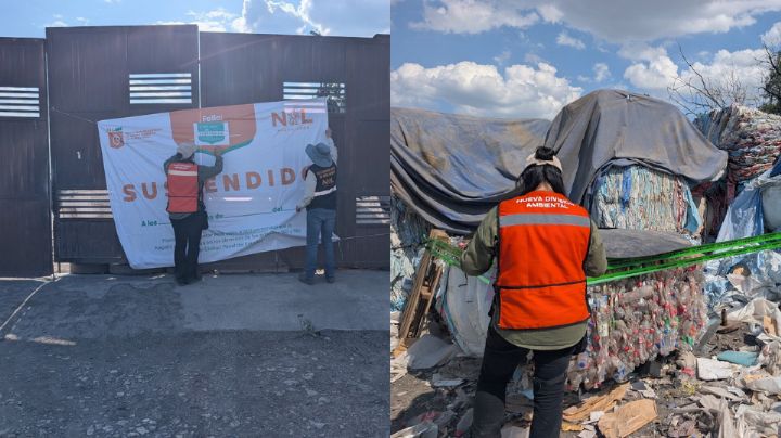 Suspenden chatarrera en Escobedo por riesgos ambientales