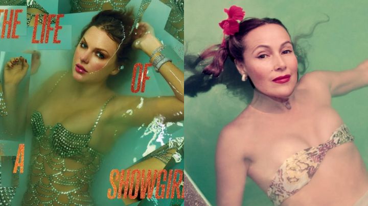 ¿Inspiración o coincidencia? Comparan portada de Taylor Swift con foto de Dolores del Río