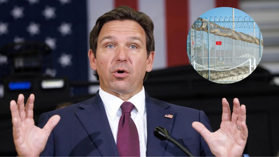 Florida anuncia el 'Depósito de deportación', un nuevo centro de detención de migrantes.
