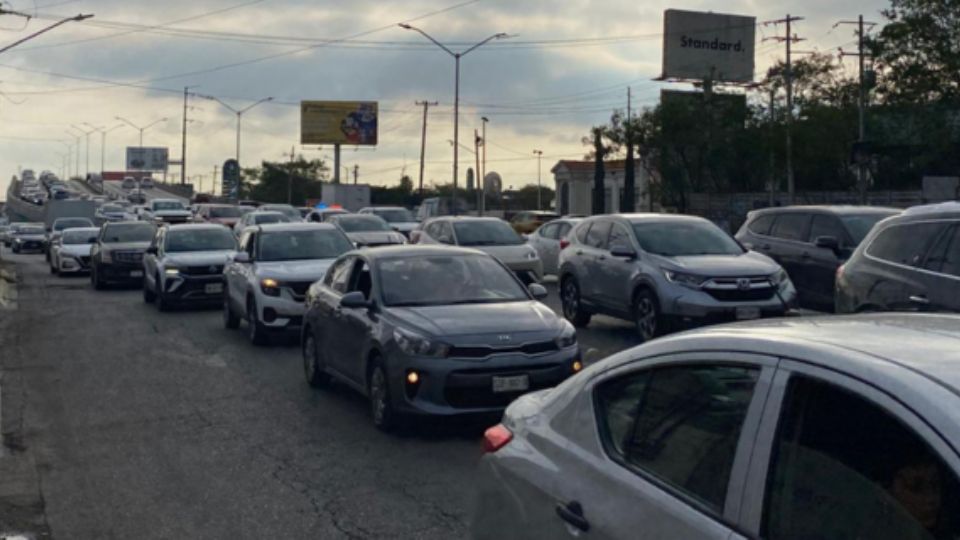 Tráfico en Nuevo León.