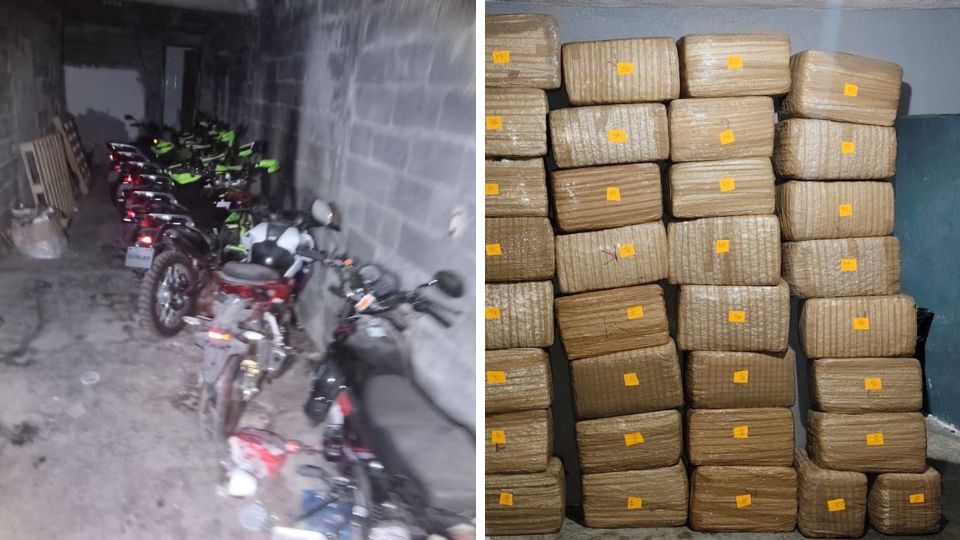 Motos y drogas aseguradas en Apodaca | Especial 