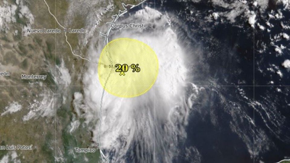 Detectan que zona de baja presión en el Golfo disminuyó su probabilidad ciclónica | Conagua