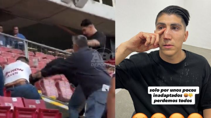Revelan video del hermano de Ángel Zaldívar golpeando a un aficionado de Chivas | VIDEO