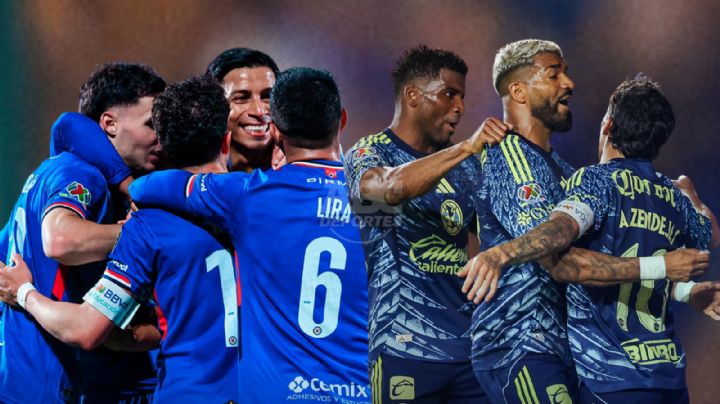 América y Cruz Azul, los únicos invictos en la Liga MX