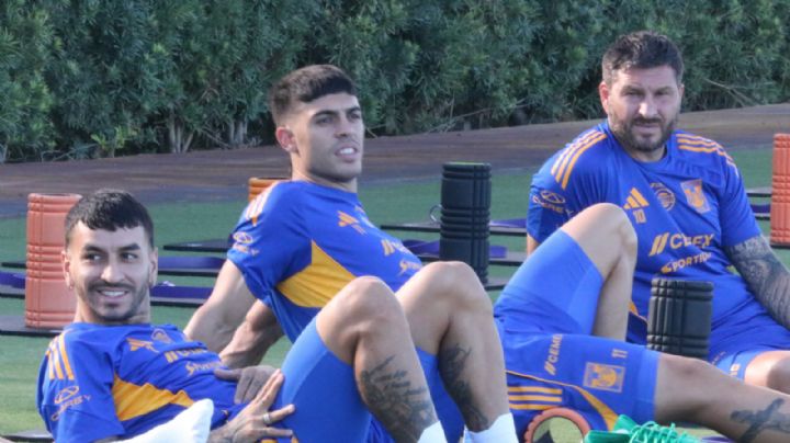 Tigres entrenó con casi todo el plantel previo al duelo ante Inter Miami y Messi