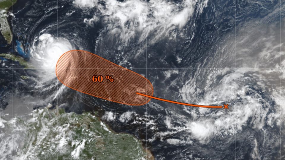 Perturbación en el océano Atlántico | Conagua
