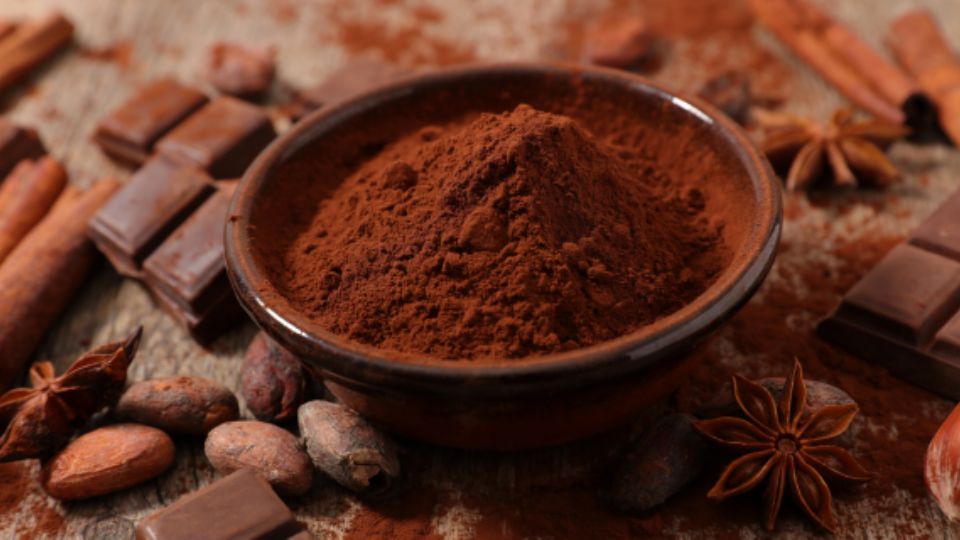 Chocolate en polvo.
