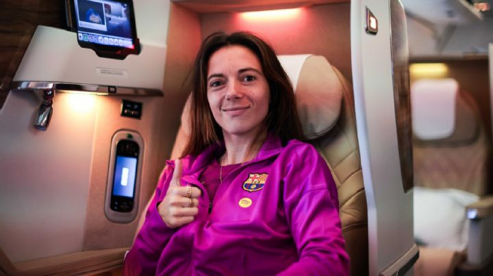 El Barcelona aterriza en México y es recibido por decenas de aficionados en el aeropuerto