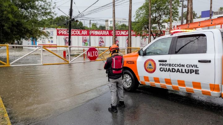 Guadalupe anuncia cierre vial en Eloy Cavazos por fuertes lluvias