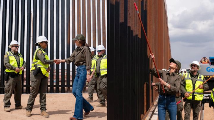 Trump ordena pintar de negro el muro fronterizo para frenar la migración desde México