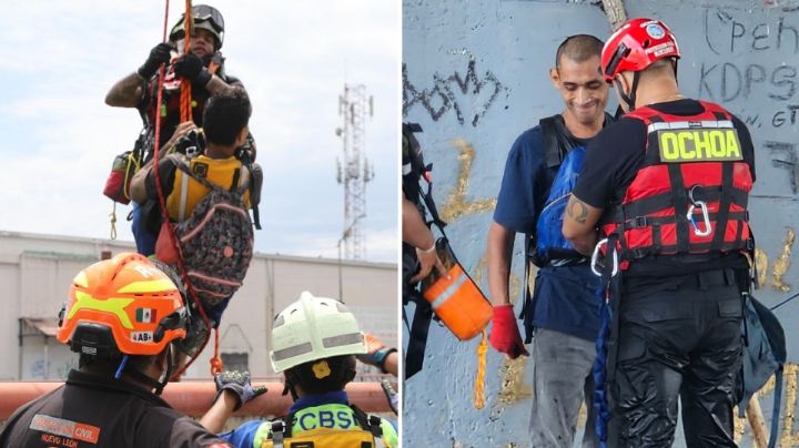 Mañana lluviosa deja al menos 5 personas rescatadas en la Zona Metropolitana