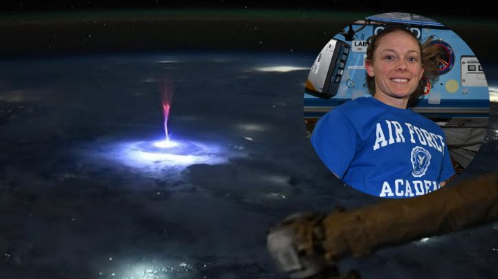 Astronauta de la NASA fotografía extraña luz rosa sobre México: ¿Qué era?
