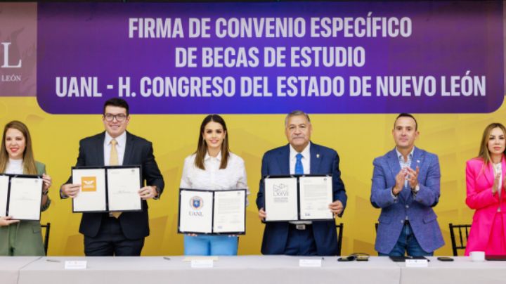 Congreso de NL renueva convenio de becas con la UANL