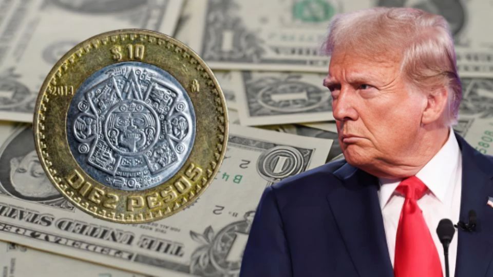 Peso mexicano muestra calma ante los embates de Donald Trump.