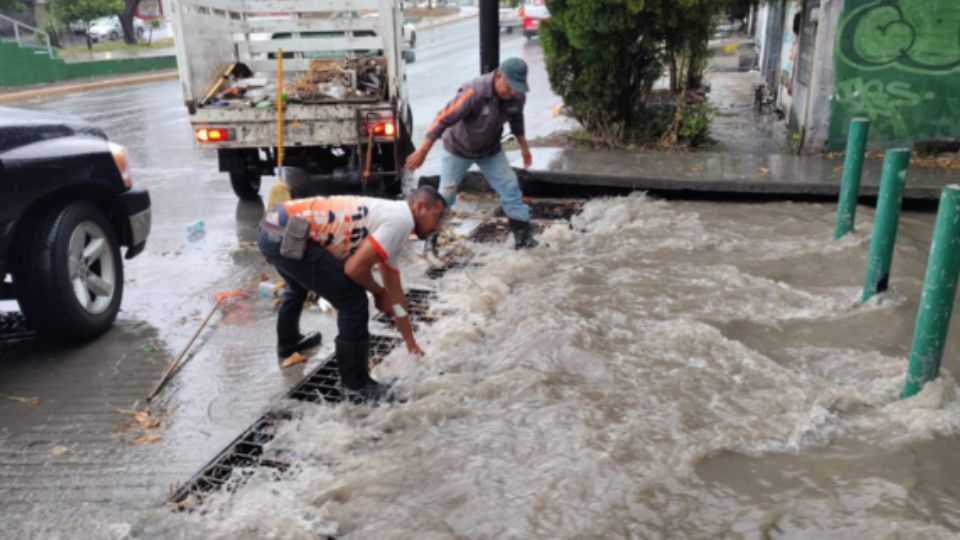 Limpieza para evitar inundaciones.