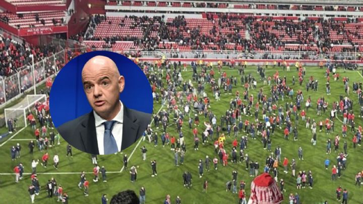 Infantino: "Condeno enérgicamente la impactante violencia, esperamos sanciones ejemplares"