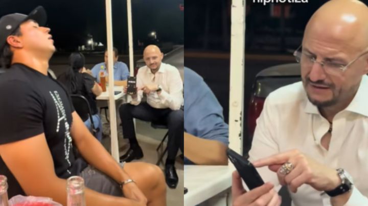 Joven se encuentra a John Milton en los tacos y lo hipnotizan