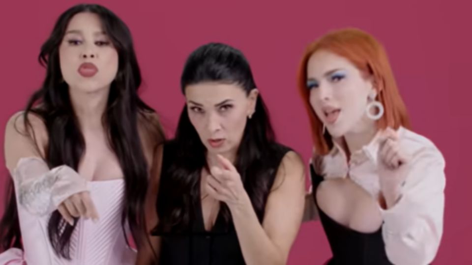 Denisse Guerrero, Dalilah Polanco y Paty Cantú.