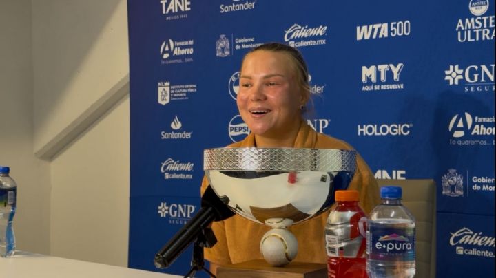 Diana Shnaider, campeona del Abierto GNP Seguros, resalta el aprendizaje rumbo al US Open
