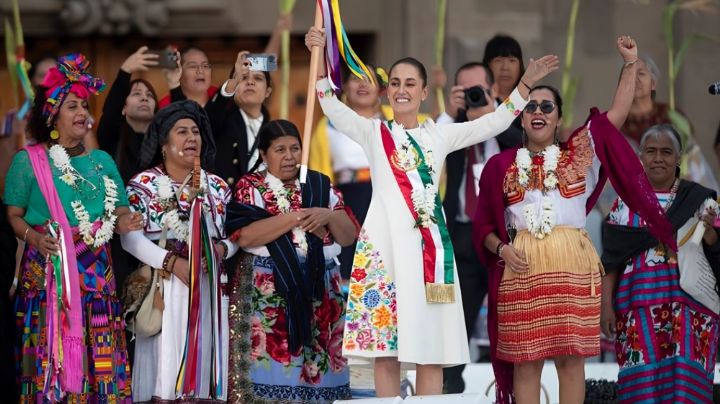 Sheinbaum: 'Terminó la exclusión de las mujeres indígenas'