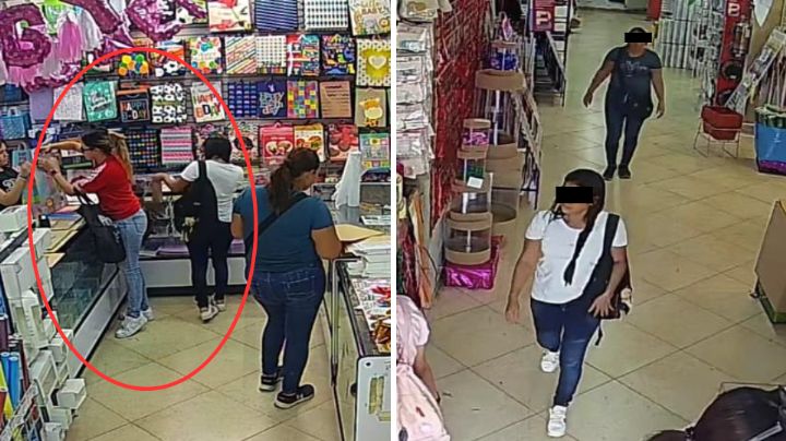 Mujer sustrae cartera a clienta mientras compraba en tienda del centro de Monterrey