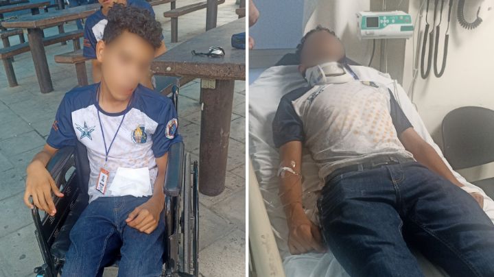 Hospitalizan a alumno de Prepa 2 tras golpe accidental con pupitre; acusan negligencia