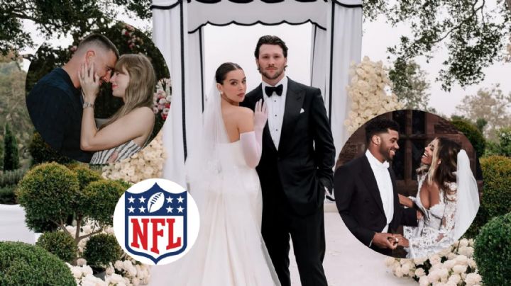 Travis Kelce y otros jugadores de NFL que se casaron con famosas