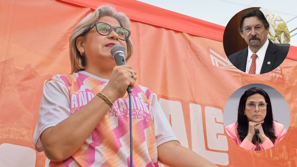 Sandra Pámanes critica a diputados federales faltistas | Facebook / Sandra Pámanes / Napoleón Gómez Urrutia / Marcela Guerra