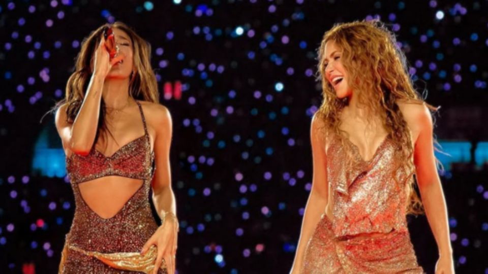 Danna y Shakira.