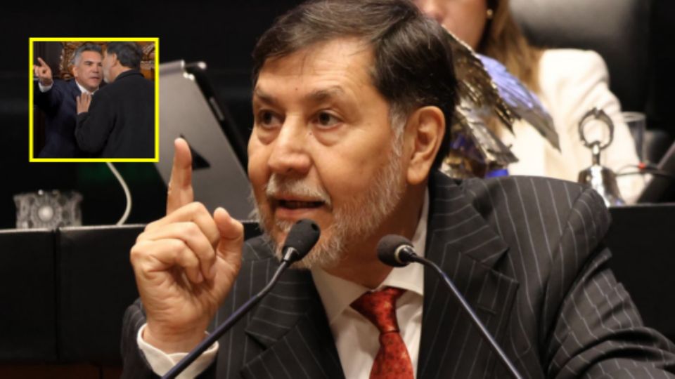 Gerardo Fernández Noroña, presidente del Senado.