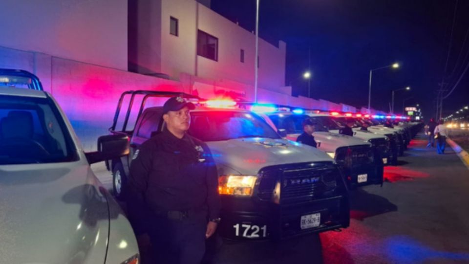 Nuevas patrullas en Apodaca, Nuevo León.