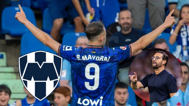 ¿Borja Mayoral a Rayados? DT de Getafe se negó a hablar del interés de Monterrey