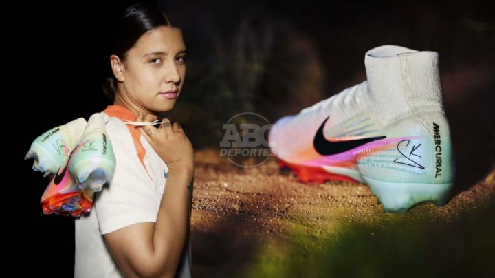 Sam Kerr hace historia: primera futbolista con botines exclusivos