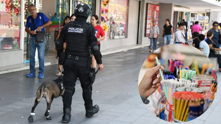 Policía de Monterrey vigilará zona centro durante compras de pánico escolares
