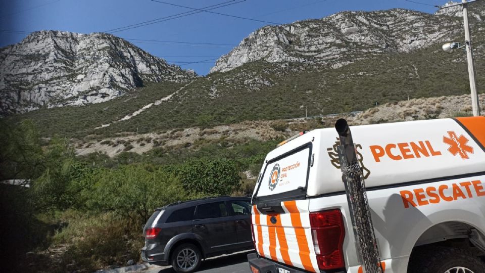 Al lugar llegaron elementos de Protección Civil de Nuevo León.