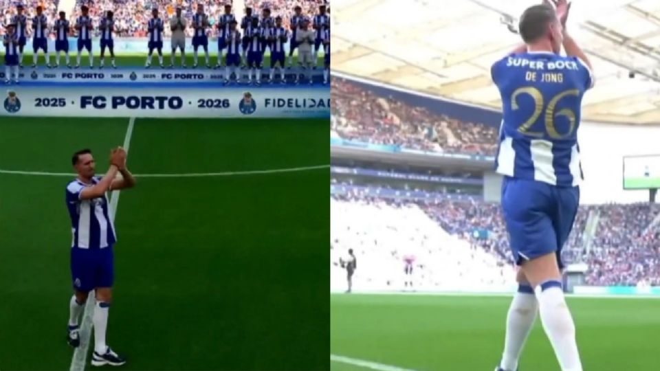 El FC Porto anunció el fichaje de Luuk de Jong durante el momento en que se presentaron los refuerzos para la próxima temporada