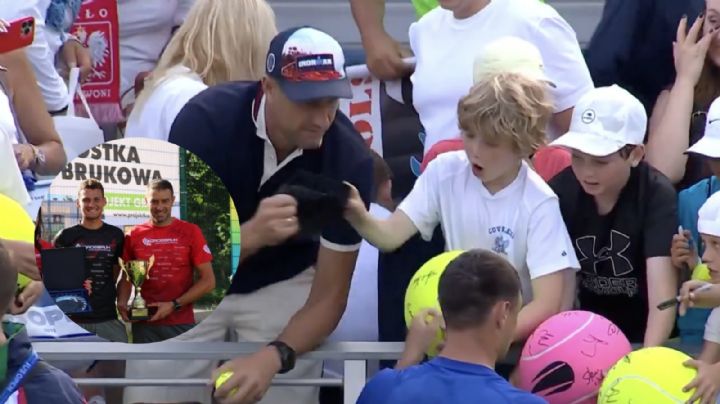 ¿Quién es Piotr Szczerek, el CEO que le arrebató un regalo a un niño en el US Open?