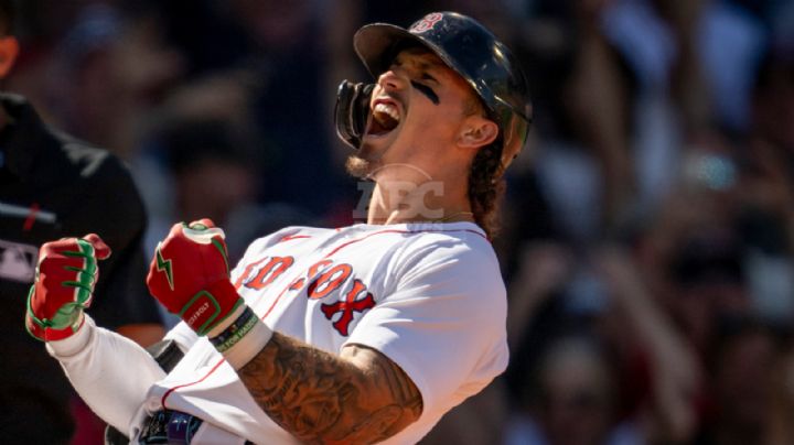 El mexicano Jarren Durán deslumbra con jonrón dentro del parque y lidera triunfo de Boston