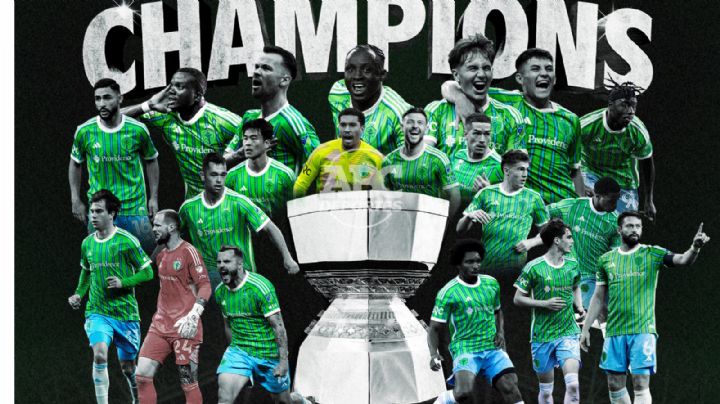 Seattle golea a Inter Miami y deja a Messi sin título en la Final de Leagues Cup