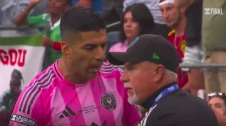 VIDEO: Luis Suárez escupe a trabajador de Seattle Sounders tras final perdida de Leagues Cup 2025