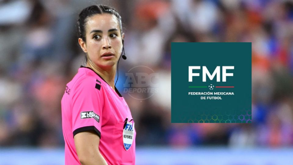 La árbitra mexicana recibe apoyo institucional tras intimidaciones en redes sociales