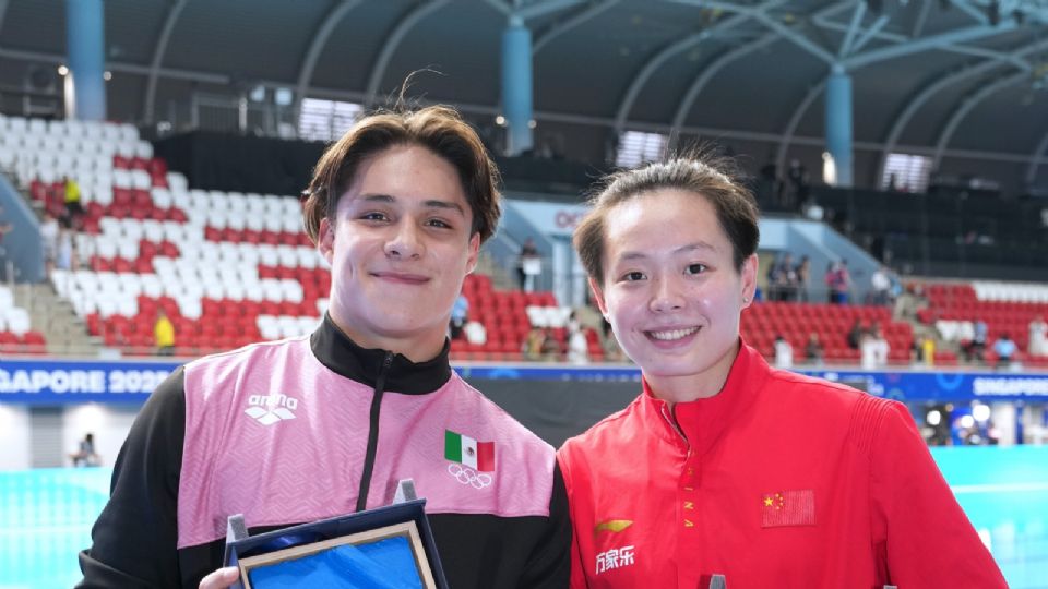 Osmar Olvera fue elegido como el mejor clavadista del Mundial de Deportes Acuáticos