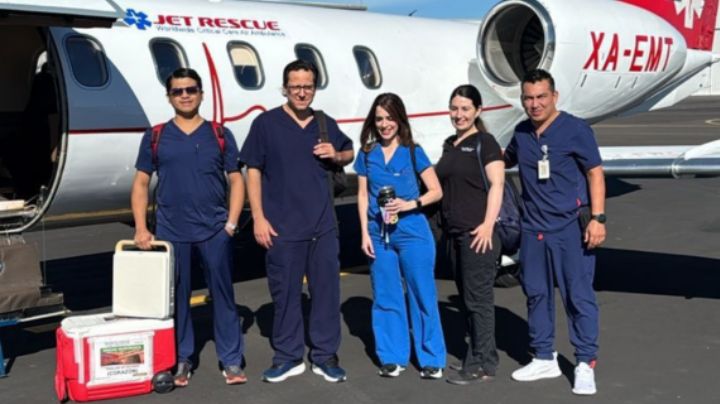 Llega corazón a NL para trasplante en el Hospital 34 del IMSS
